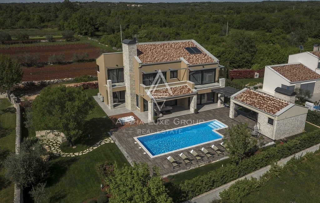 Istria, Sveti Lovreč - Villa moderna con piscina e grande giardino