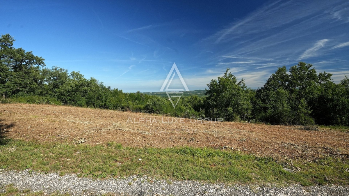 Istria, Vižinada - Terreno edificabile con vista panoramica