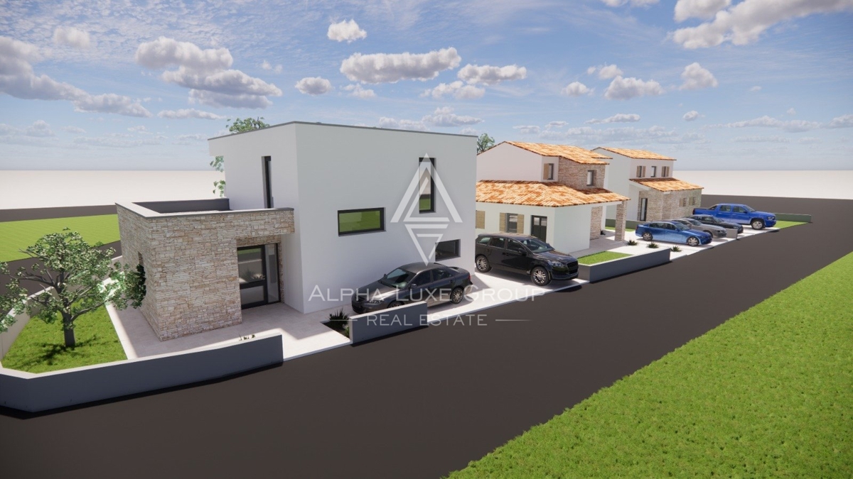 Istria, Poreč - Nuova costruzione di casa con piscina