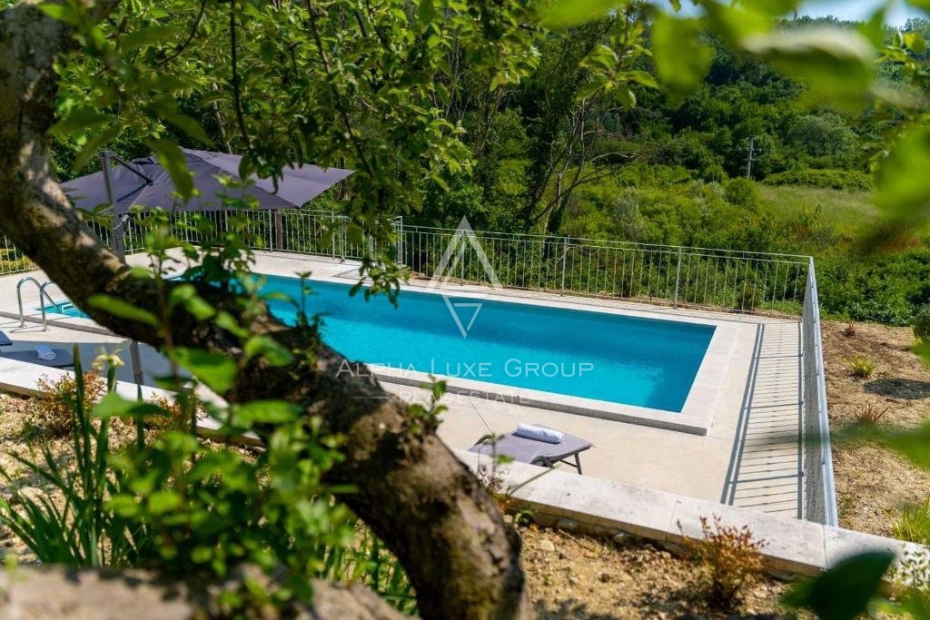 Novaki Pazinski, Istria: Villa moderna e isolata con piscina