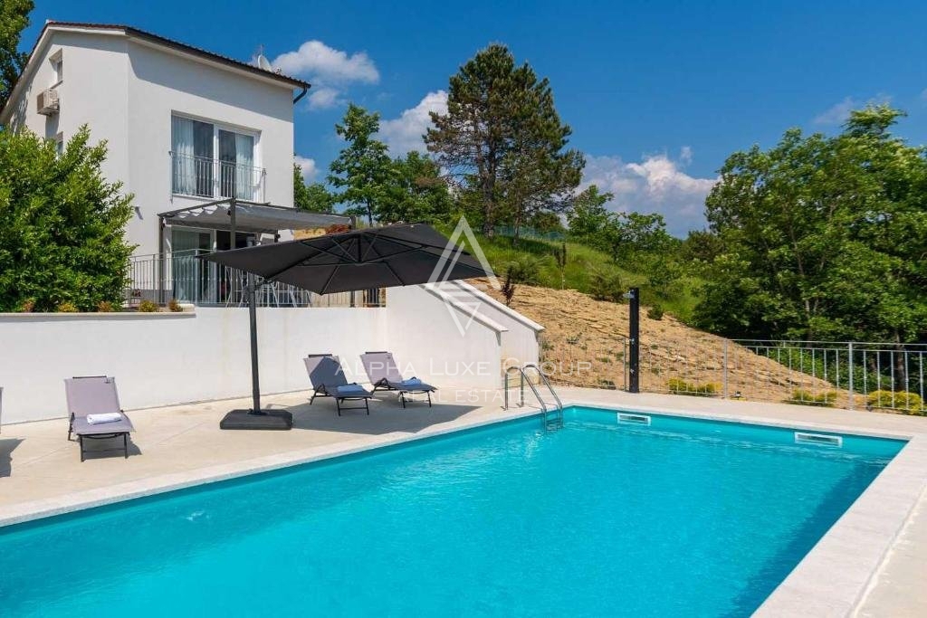 Novaki Pazinski, Istria: Villa moderna e isolata con piscina