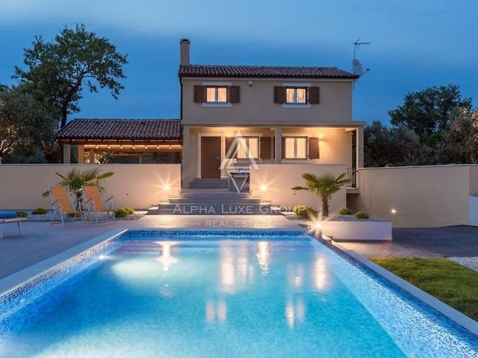 Fažana, Istria: Villa Esclusiva con Vista Mare Mozzafiato e Piscina