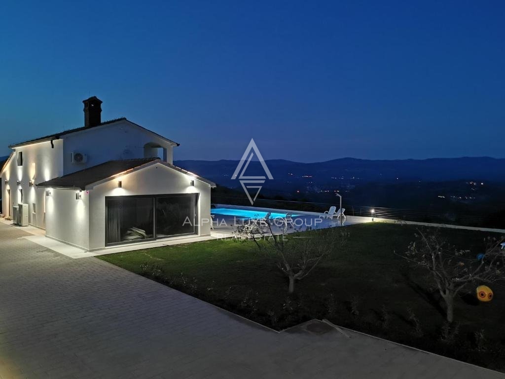 Istria, Buzet: Villa incantevole con viste mozzafiato
