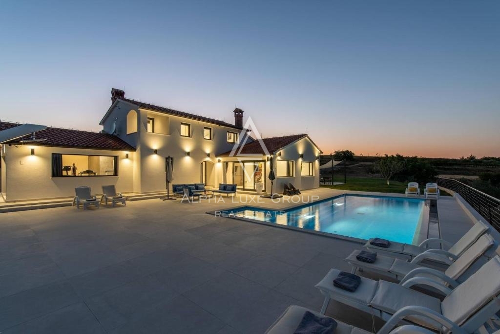 Istria, Buzet: Villa incantevole con viste mozzafiato