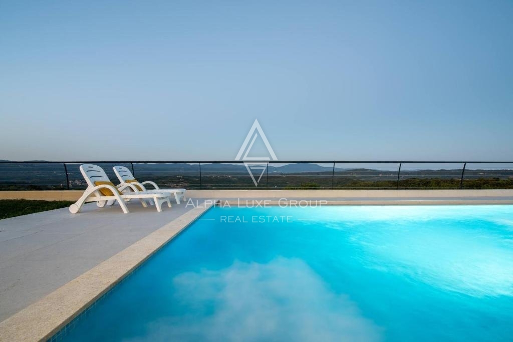 Istria, Buzet: Villa incantevole con viste mozzafiato