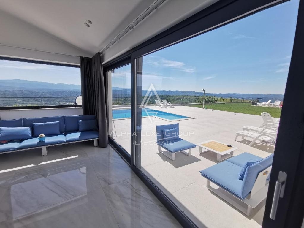 Istria, Buzet: Villa incantevole con viste mozzafiato