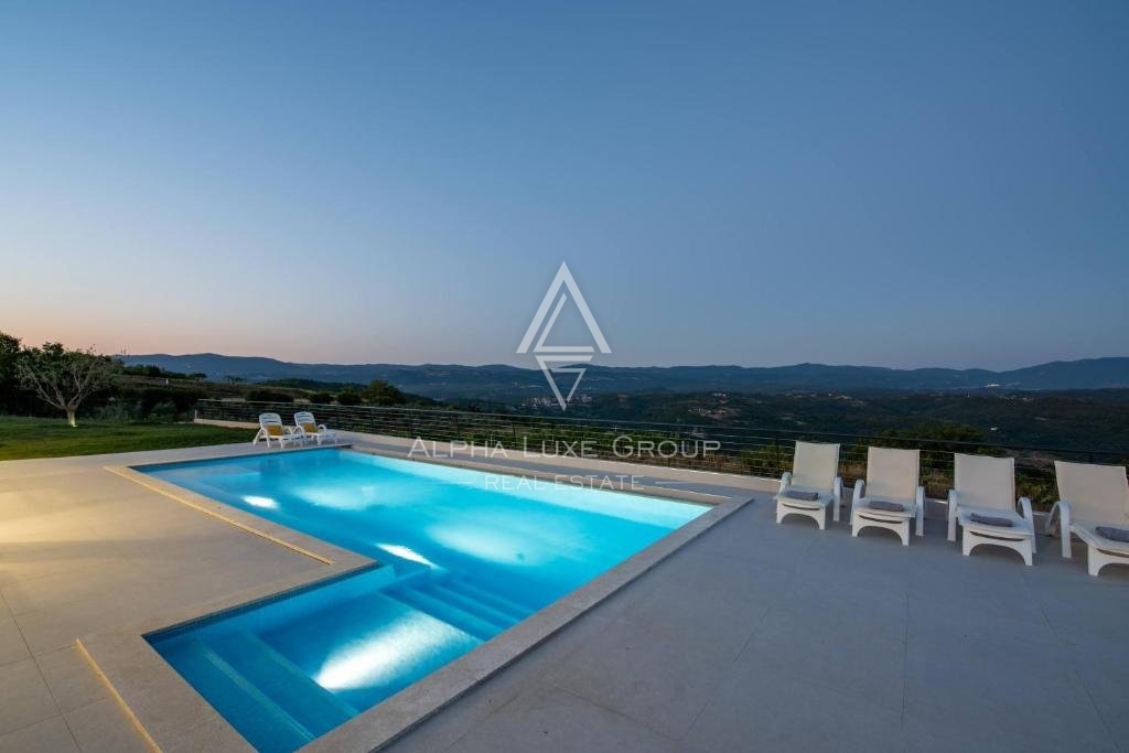 Istria, Buzet: Villa incantevole con viste mozzafiato