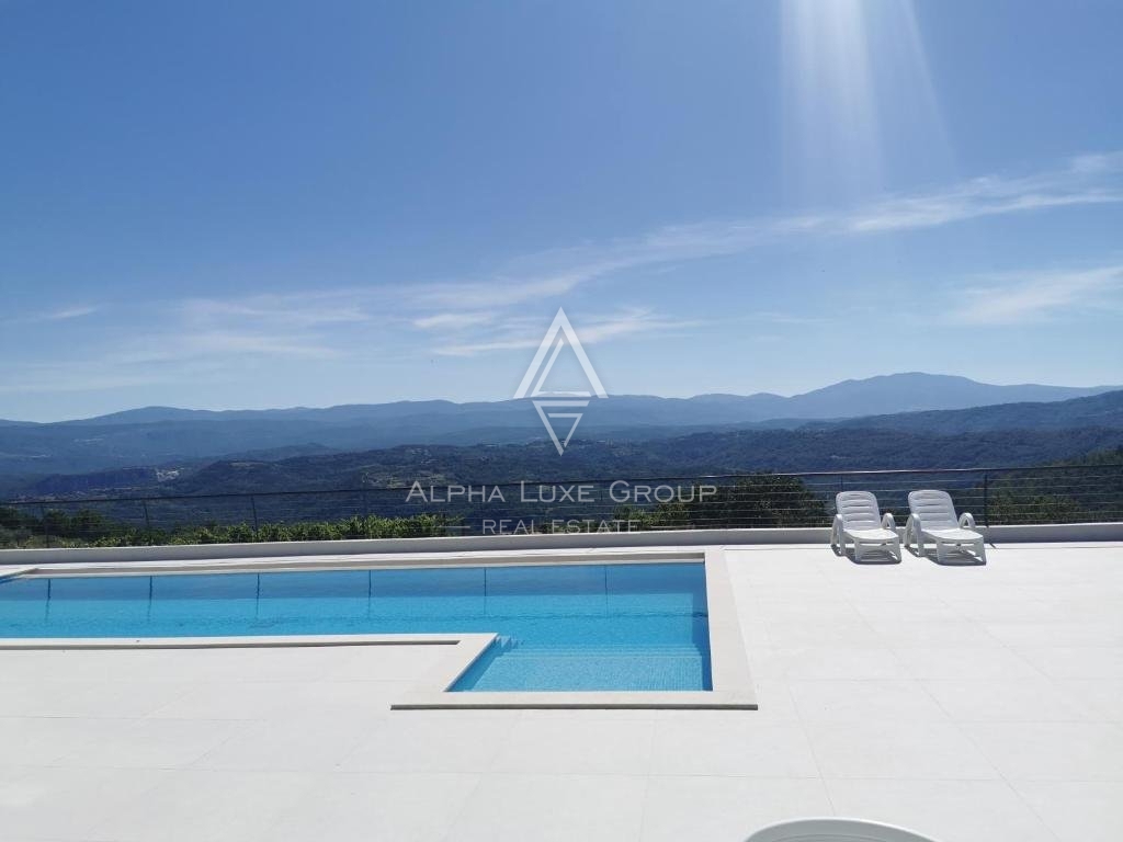 Istria, Buzet: Villa incantevole con viste mozzafiato