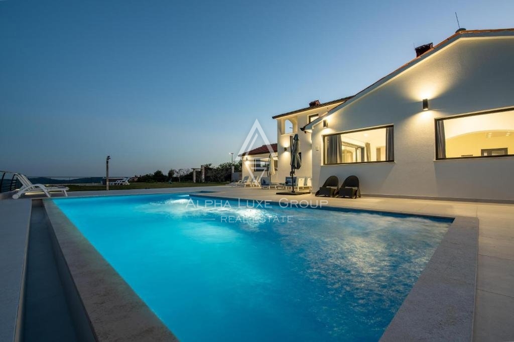 Istria, Buzet: Villa incantevole con viste mozzafiato
