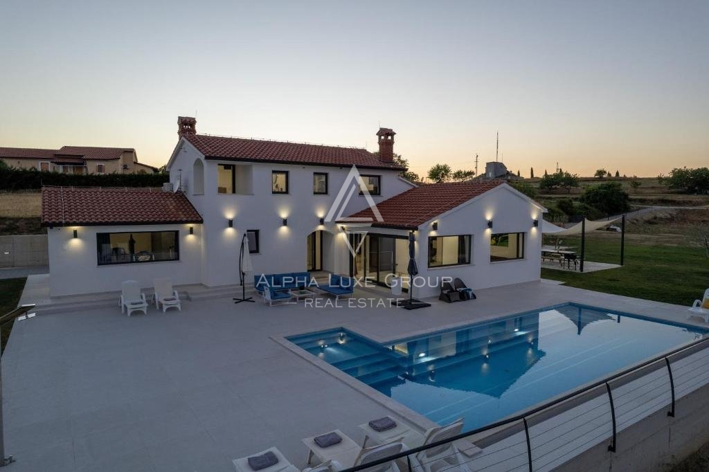 Istria, Buzet: Villa incantevole con viste mozzafiato