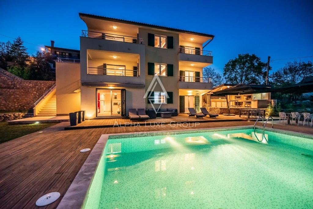 Opatija: Villa mozzafiato con vista mare