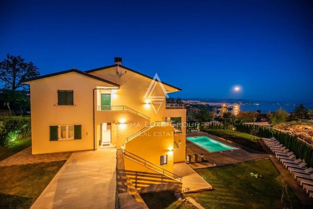 Opatija: Villa mozzafiato con vista mare