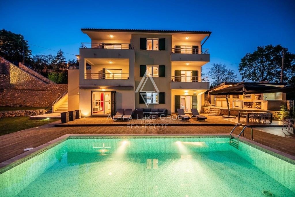 Opatija: Villa mozzafiato con vista mare