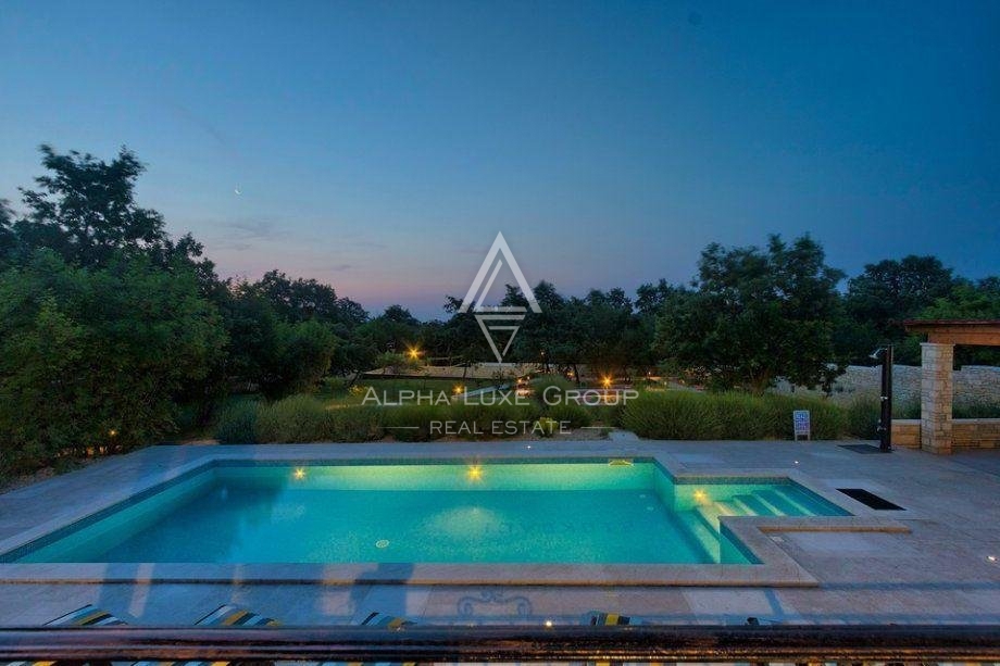 Bella villa con piscina, istria, svetvinčenat