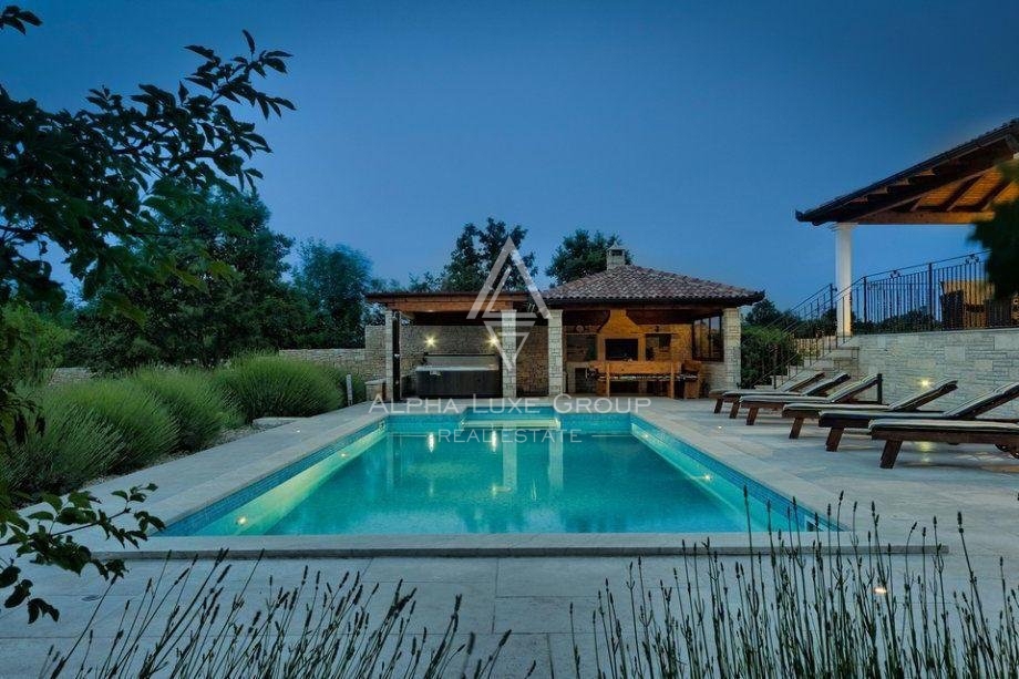 Bella villa con piscina, istria, svetvinčenat