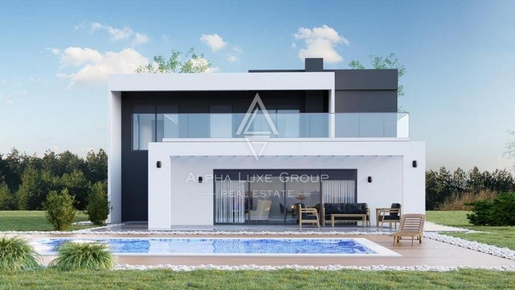 Villa moderna con piscina, Istria, Svetvinčenat