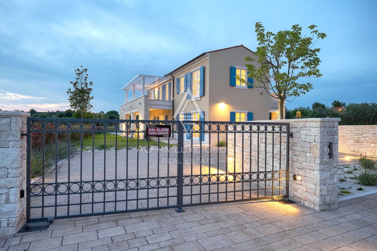 Moderna villa in pietra con vista mare e piscina, ISTRIA, Medolino