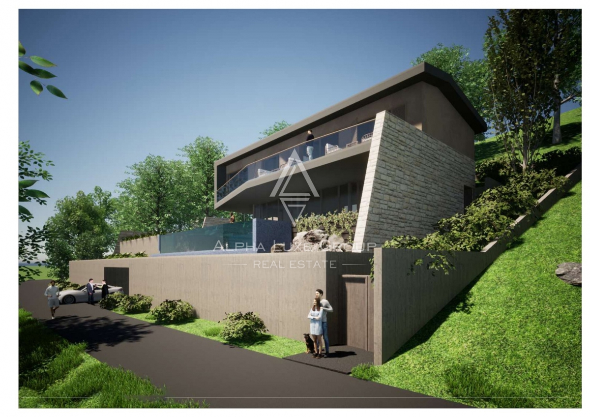 Istria, Krasica – Villa esclusiva con piscina e vista mozzafiato in vendita