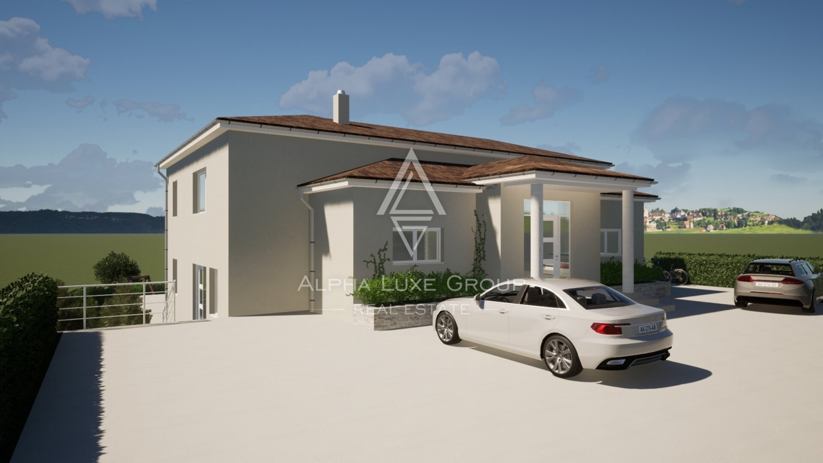 Kaštelir, Istria – Terreno edificabile vista mare