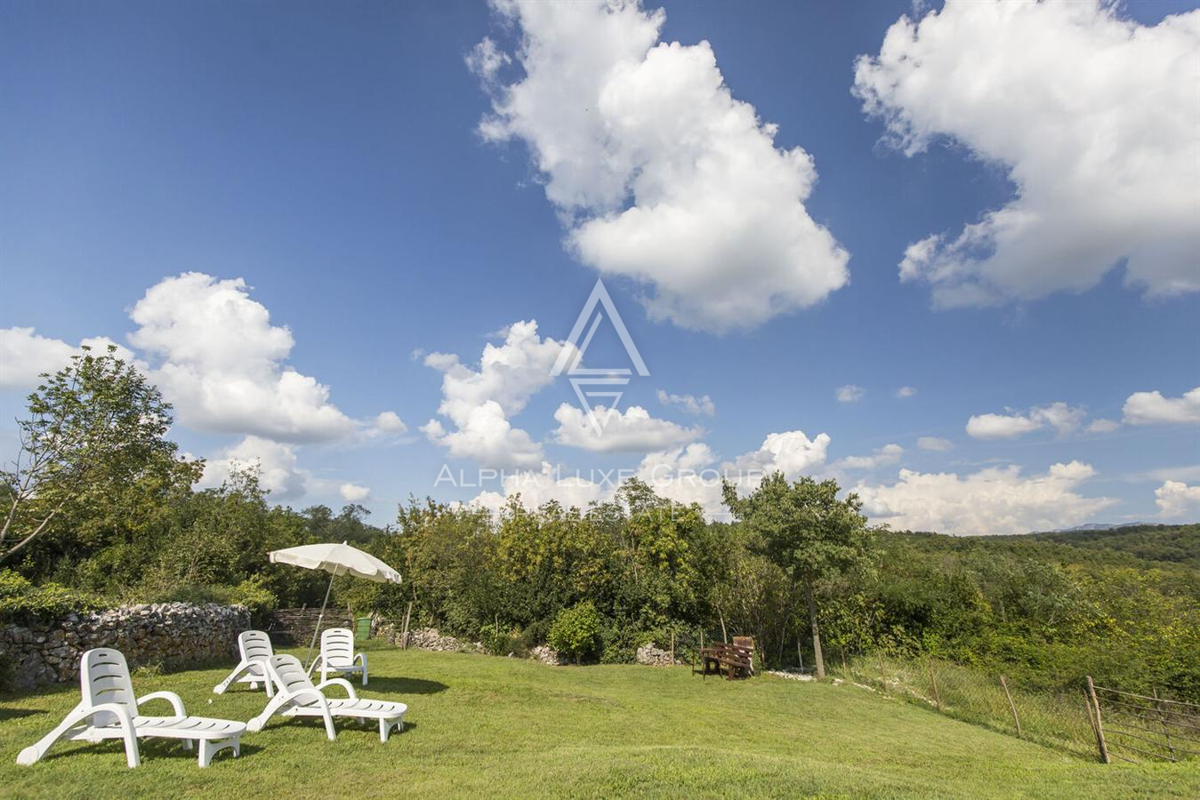 Labin, Istria: Casa romantica in pietra in luogo tranquillo