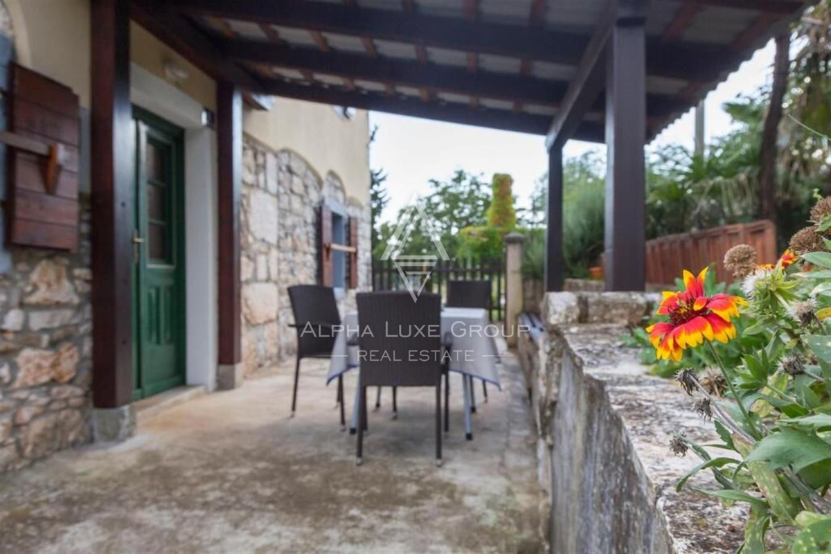 Labin, Istria: Casa romantica in pietra in luogo tranquillo