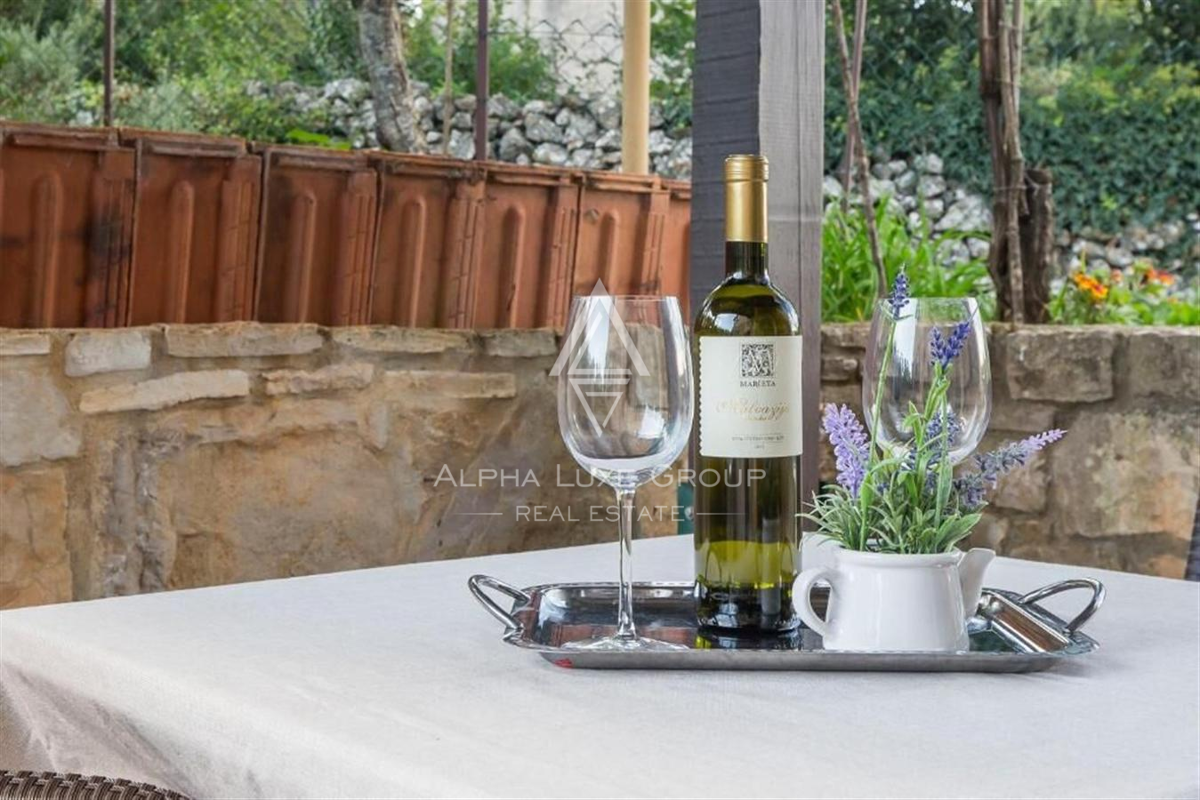 Labin, Istria: Casa romantica in pietra in luogo tranquillo