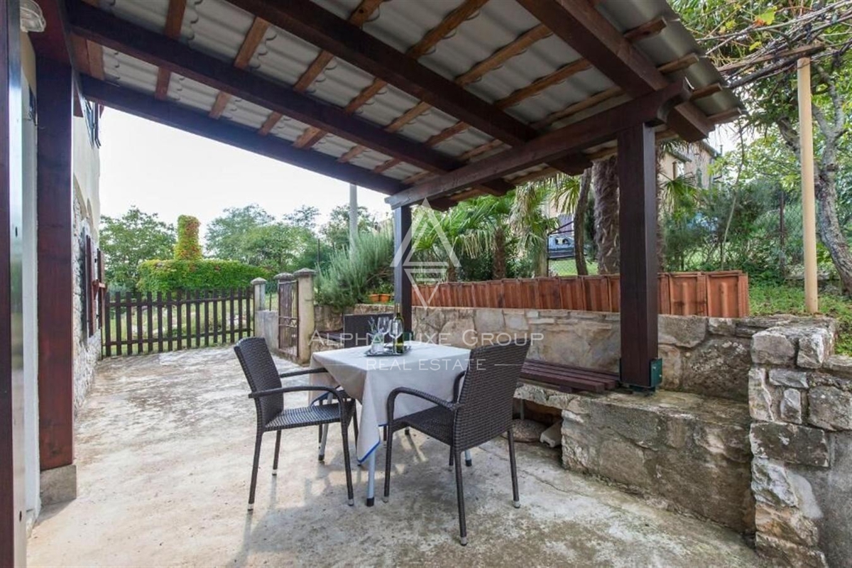 Labin, Istria: Casa romantica in pietra in luogo tranquillo