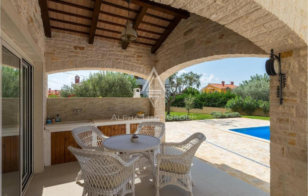 Istria, Sveti Lovreč: Casa confortevole con piscina