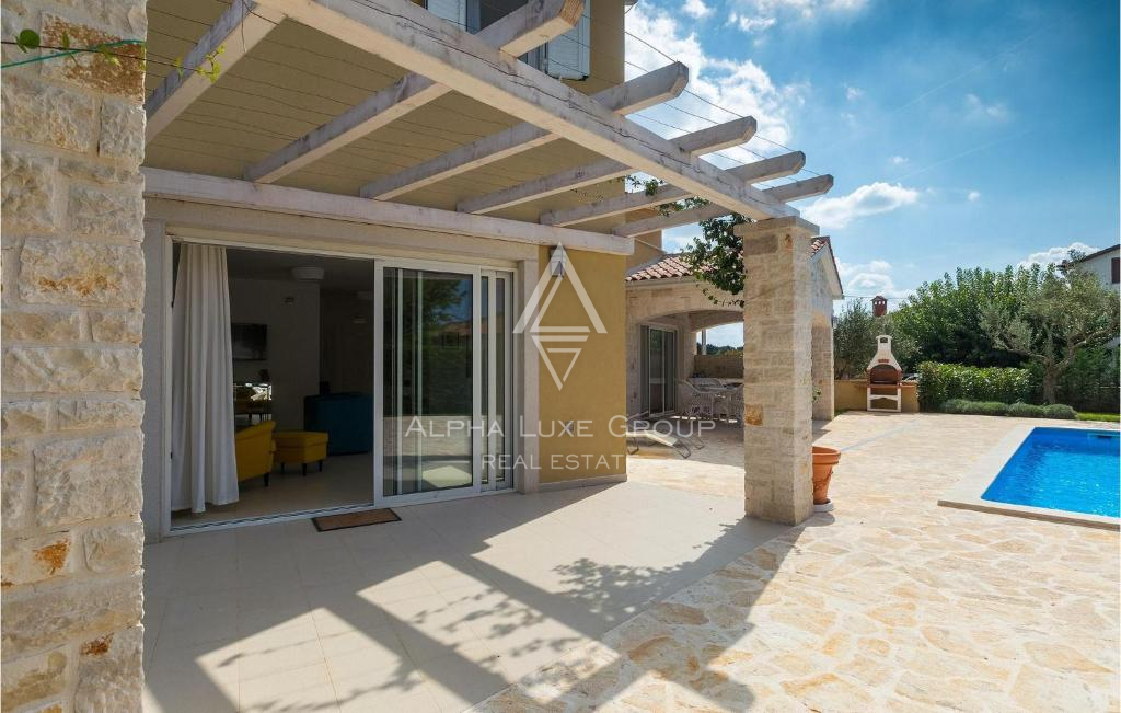 Istria, Sveti Lovreč: Casa confortevole con piscina