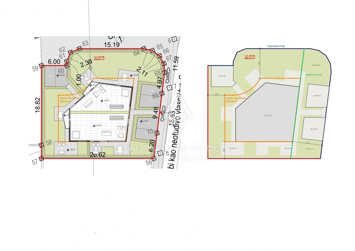 Istria, Poreč – moderno appartamento con cortile