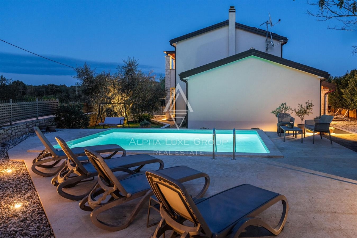Istria, Parenzo (Poreč): Confortevole casa vacanze con piscina