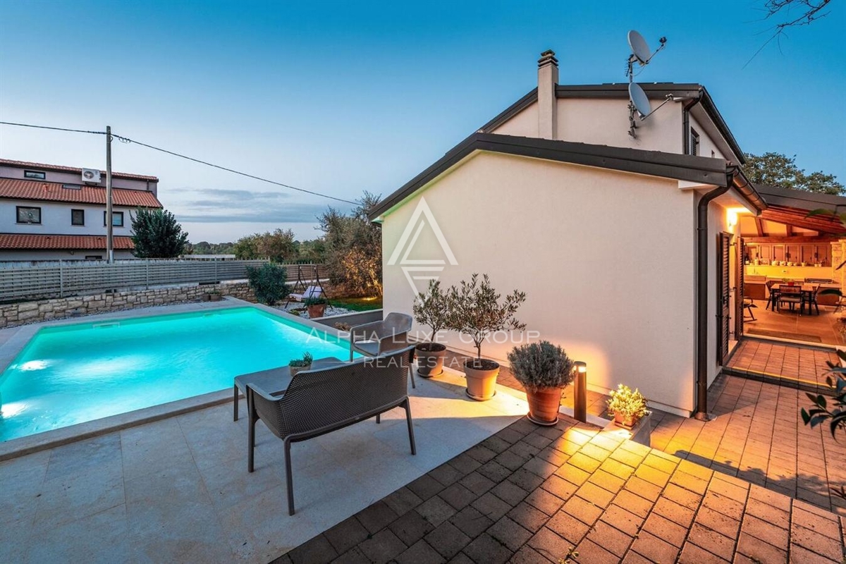 Istria, Parenzo (Poreč): Confortevole casa vacanze con piscina