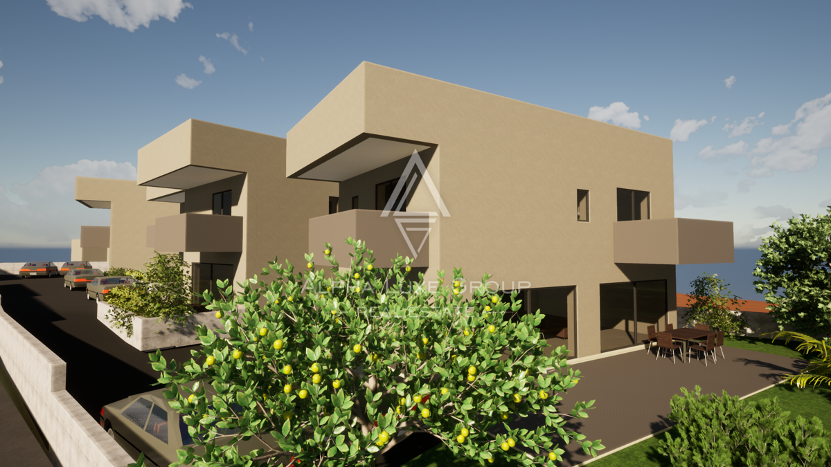 Istria, Umag: Terreno edificabile 80 m mare permesso