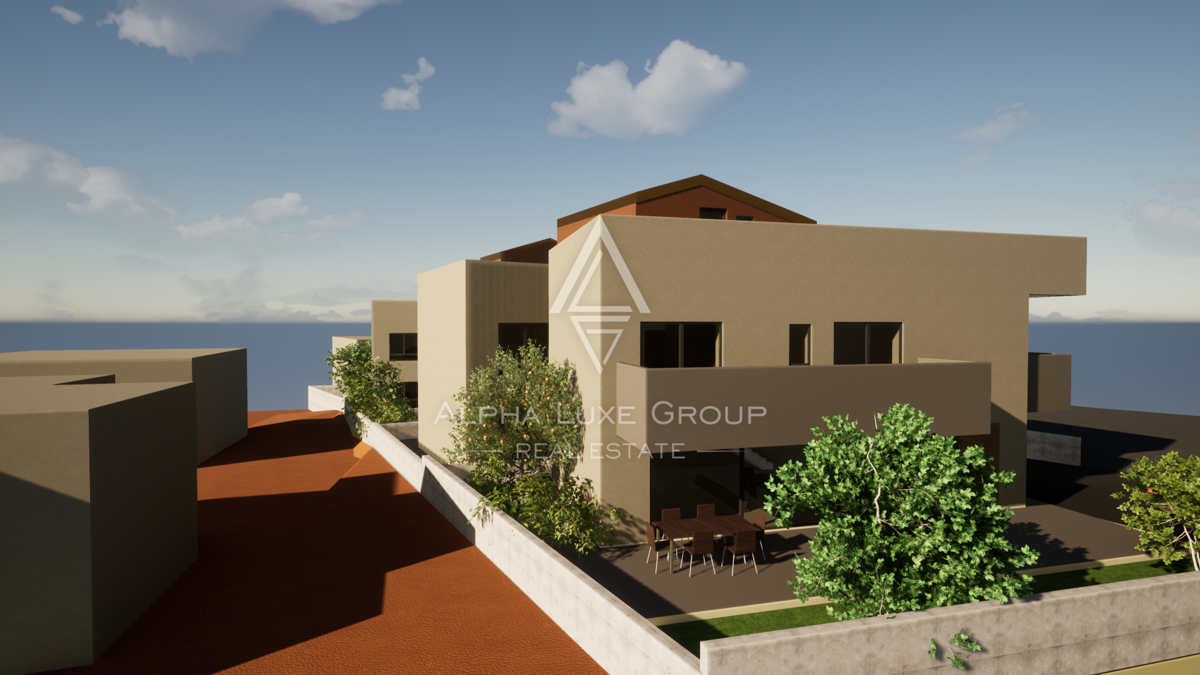 Istria, Umag: Terreno edificabile 80 m mare permesso