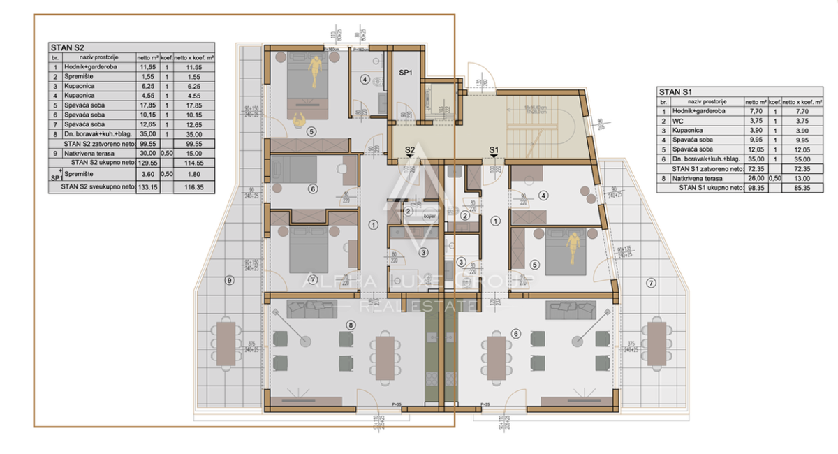 Istria, Pula: Appartamento piano terra con giardino