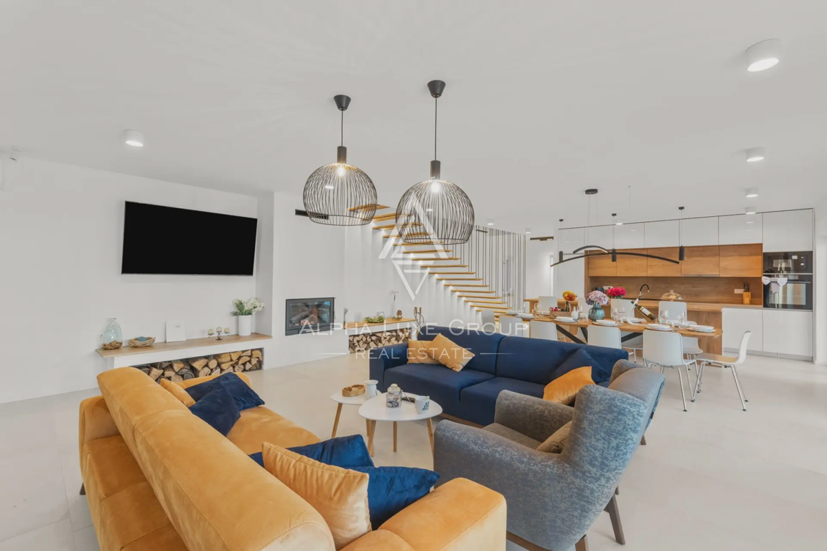 Istria, Višnjan: Villa moderna di lusso con vista