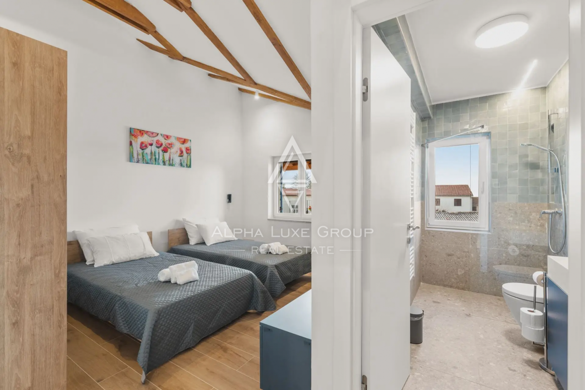 Istria, Višnjan: Villa moderna di lusso con vista