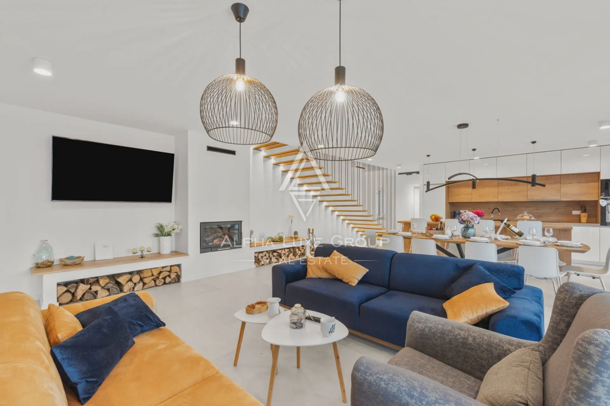 Istria, Višnjan: Villa moderna di lusso con vista