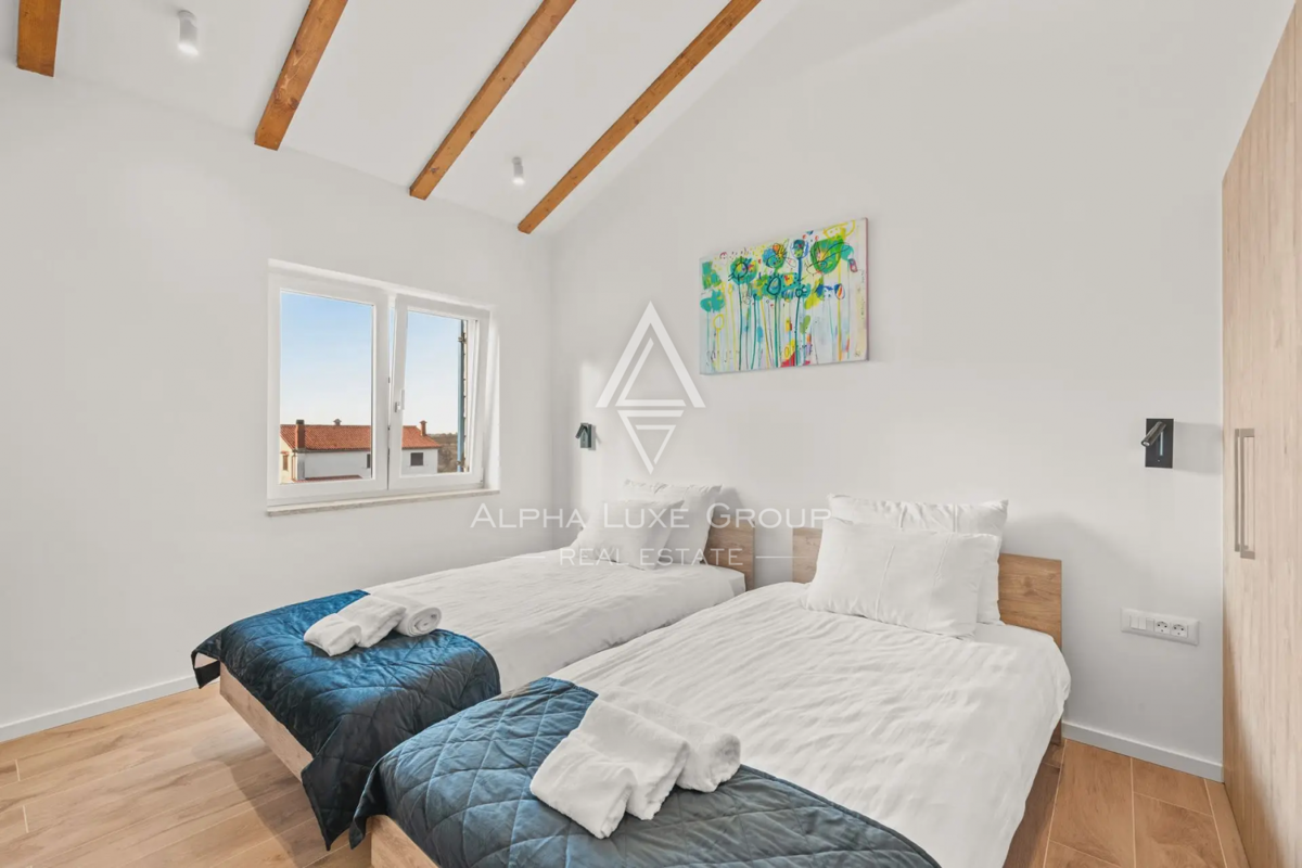 Istria, Višnjan: Villa moderna di lusso con vista