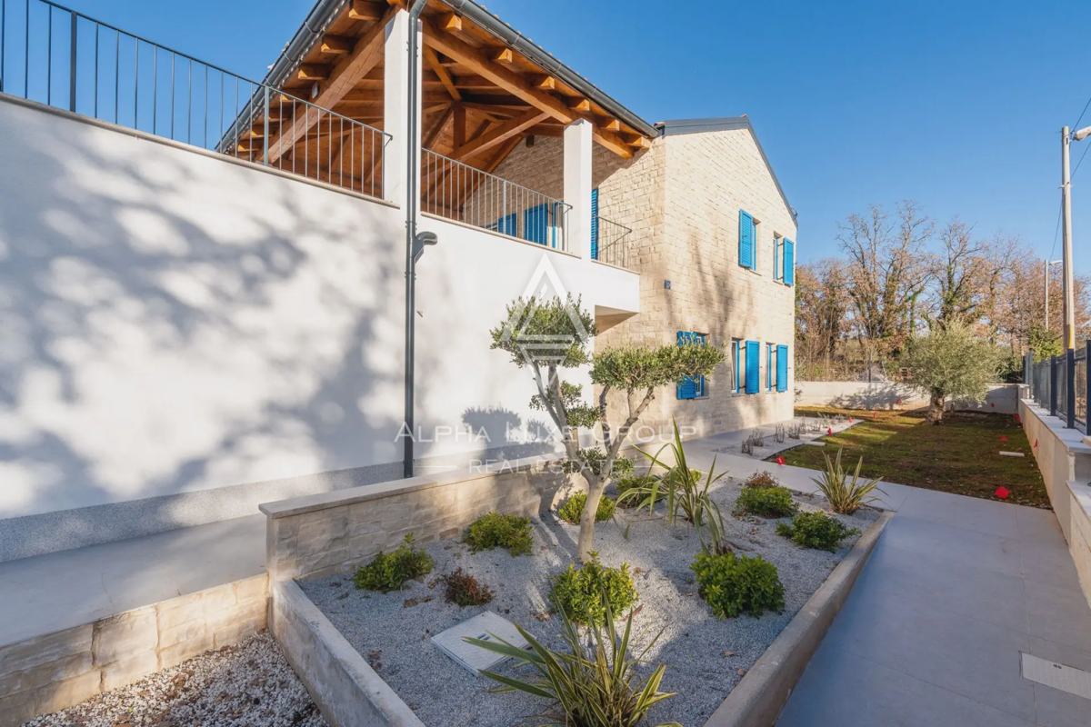 Istria, Višnjan: Villa moderna di lusso con vista