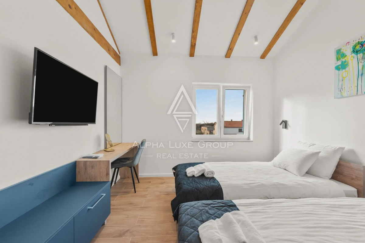 Istria, Višnjan: Villa moderna di lusso con vista