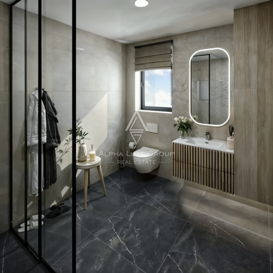 Istria, Brtonigla – Villa bifamiliare moderna con piscina e terrazza panoramica