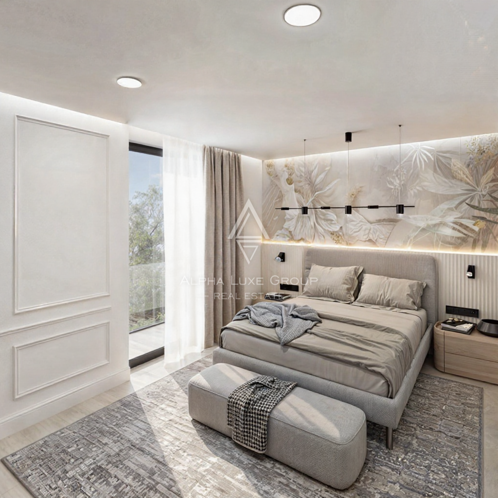 Istria, Brtonigla – Villa bifamiliare moderna con piscina e terrazza panoramica