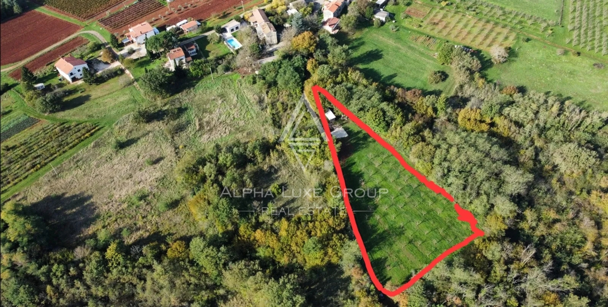 Istria, Višnjan: Terreno edificabile con potenziale di investimento in vendita