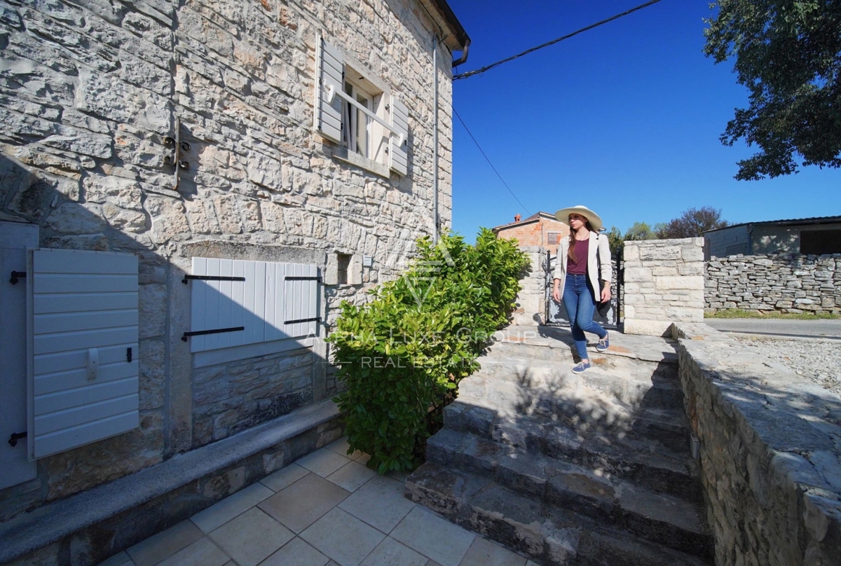 Istria, Bale - Casa in pietra ristrutturata con fascino mediterraneo