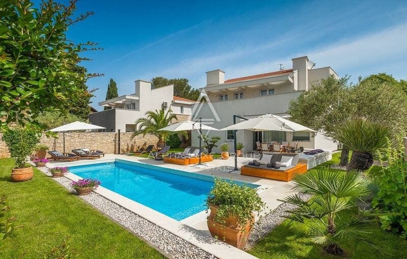 Rovinj, Rovinjsko Selo: Villa incantevole con piscina vicino alla città storica