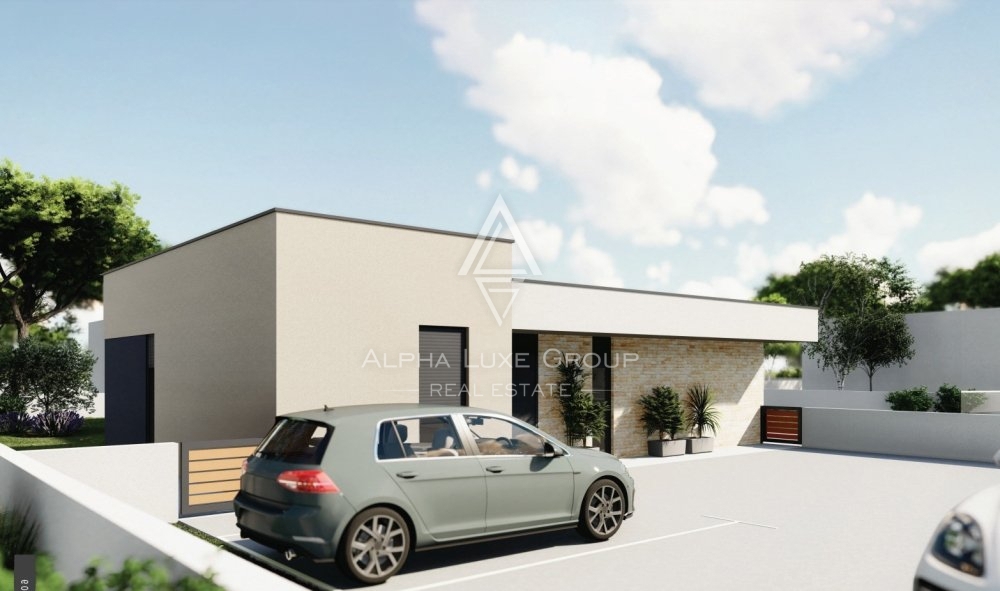 Villa moderna con piscina, in costruzione, Istria, Labin