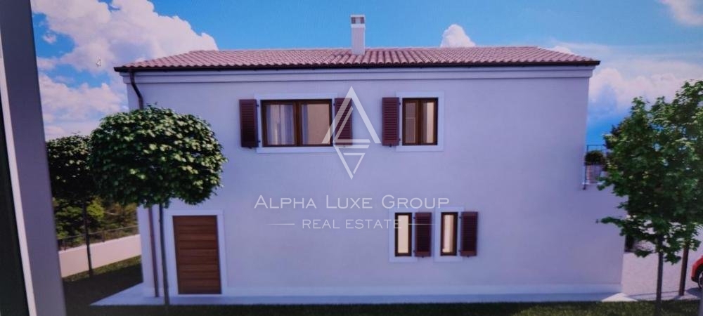 Fantastica casa con piscina e vista mare, Istria, Visignano
