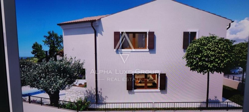 Fantastica casa con piscina e vista mare, Istria, Visignano