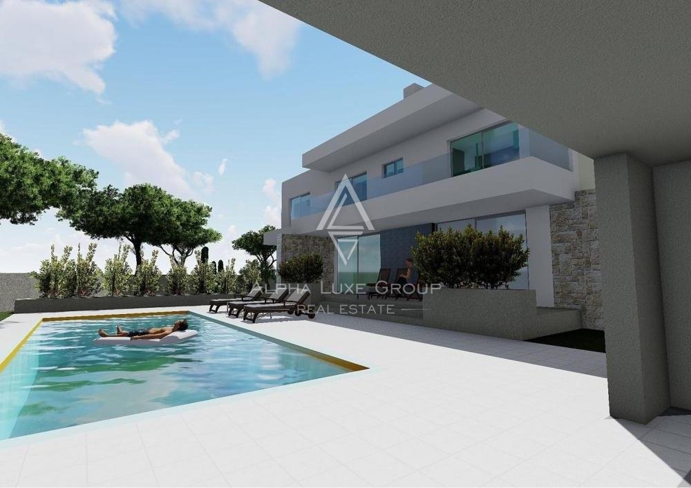 Nuova casa moderna con piscina, Istria, Svetvinčenat